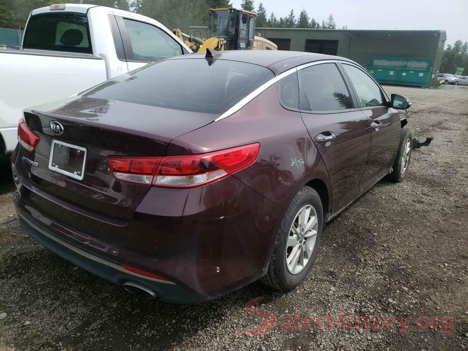 5XXGT4L3XGG027671 2016 KIA OPTIMA