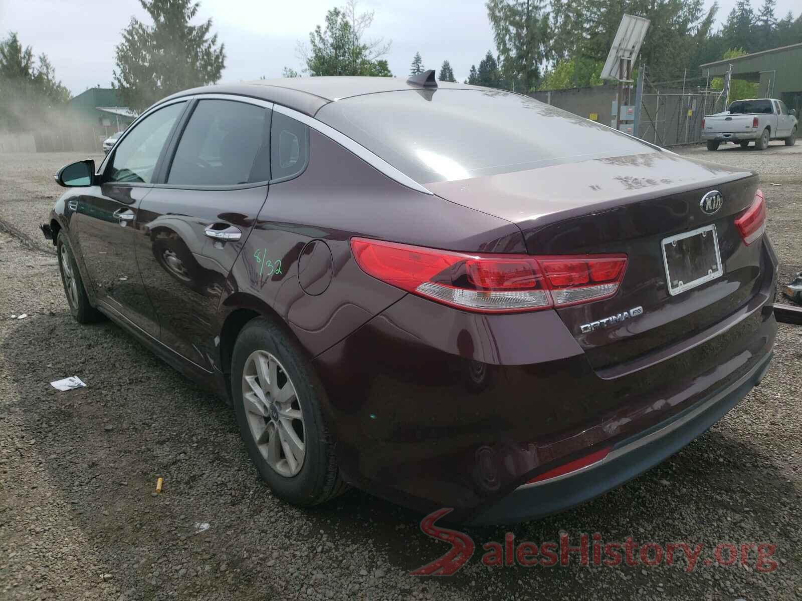 5XXGT4L3XGG027671 2016 KIA OPTIMA