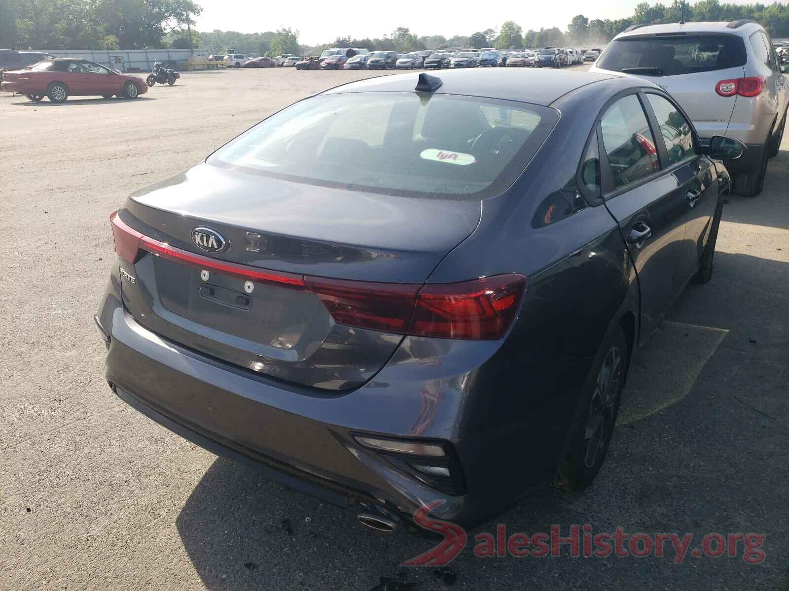 3KPF24ADXKE043140 2019 KIA FORTE