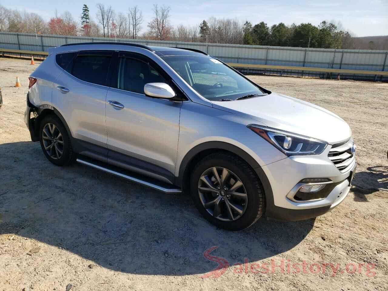 5XYZWDLA5HG458575 2017 HYUNDAI SANTA FE