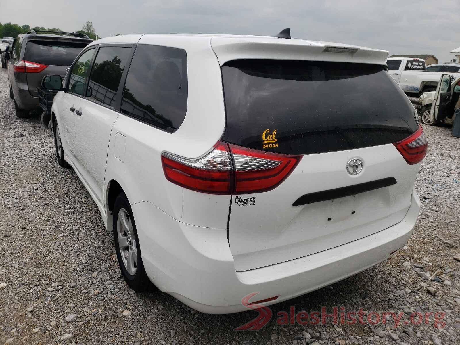 5TDZZ3DC4LS041462 2020 TOYOTA SIENNA