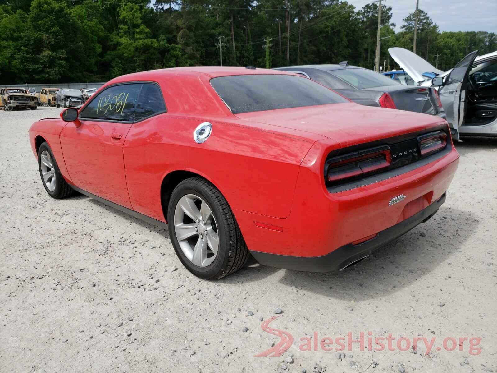 2C3CDZAG7GH107431 2016 DODGE CHALLENGER