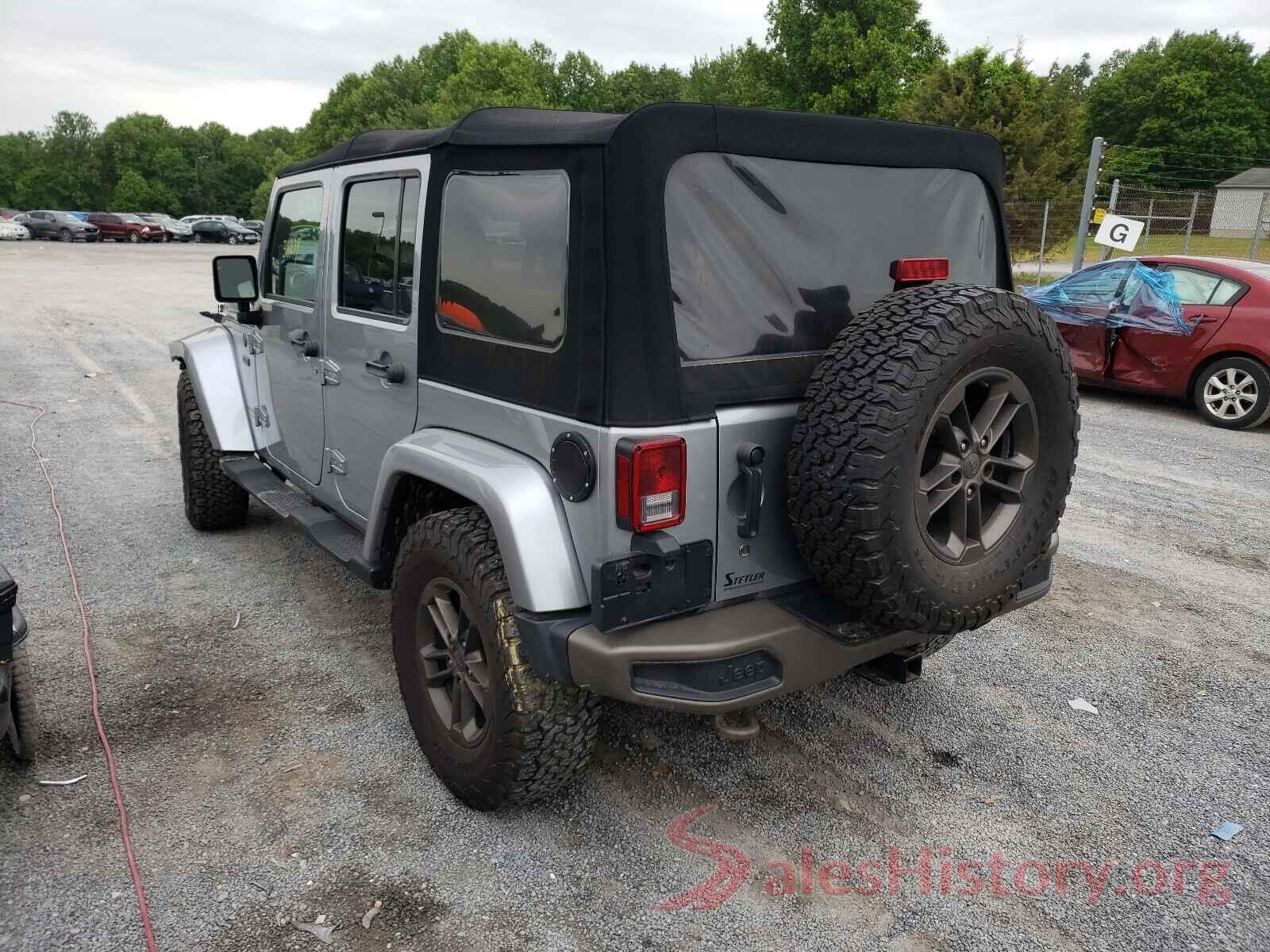 1C4BJWEGXGL309725 2016 JEEP WRANGLER