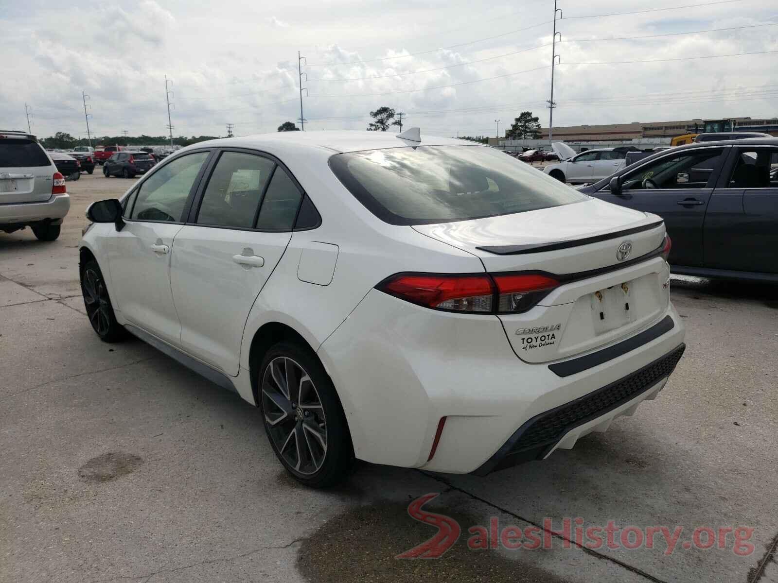 JTDT4RCEXLJ042316 2020 TOYOTA COROLLA