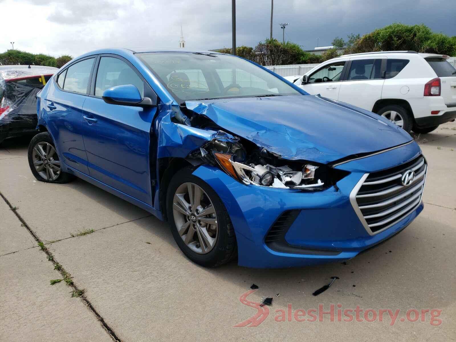 5NPD84LF5JH312093 2018 HYUNDAI ELANTRA