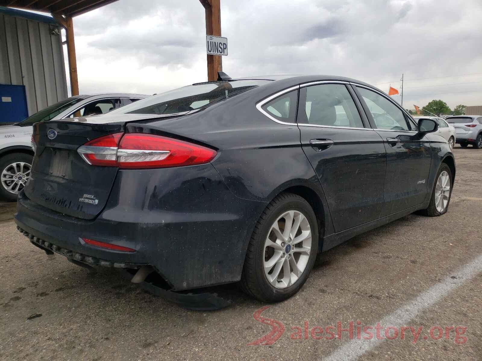 3FA6P0MU8KR185622 2019 FORD FUSION