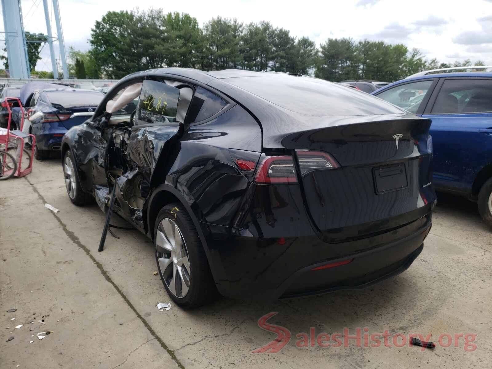 5YJYGDEE1LF020144 2020 TESLA MODEL Y