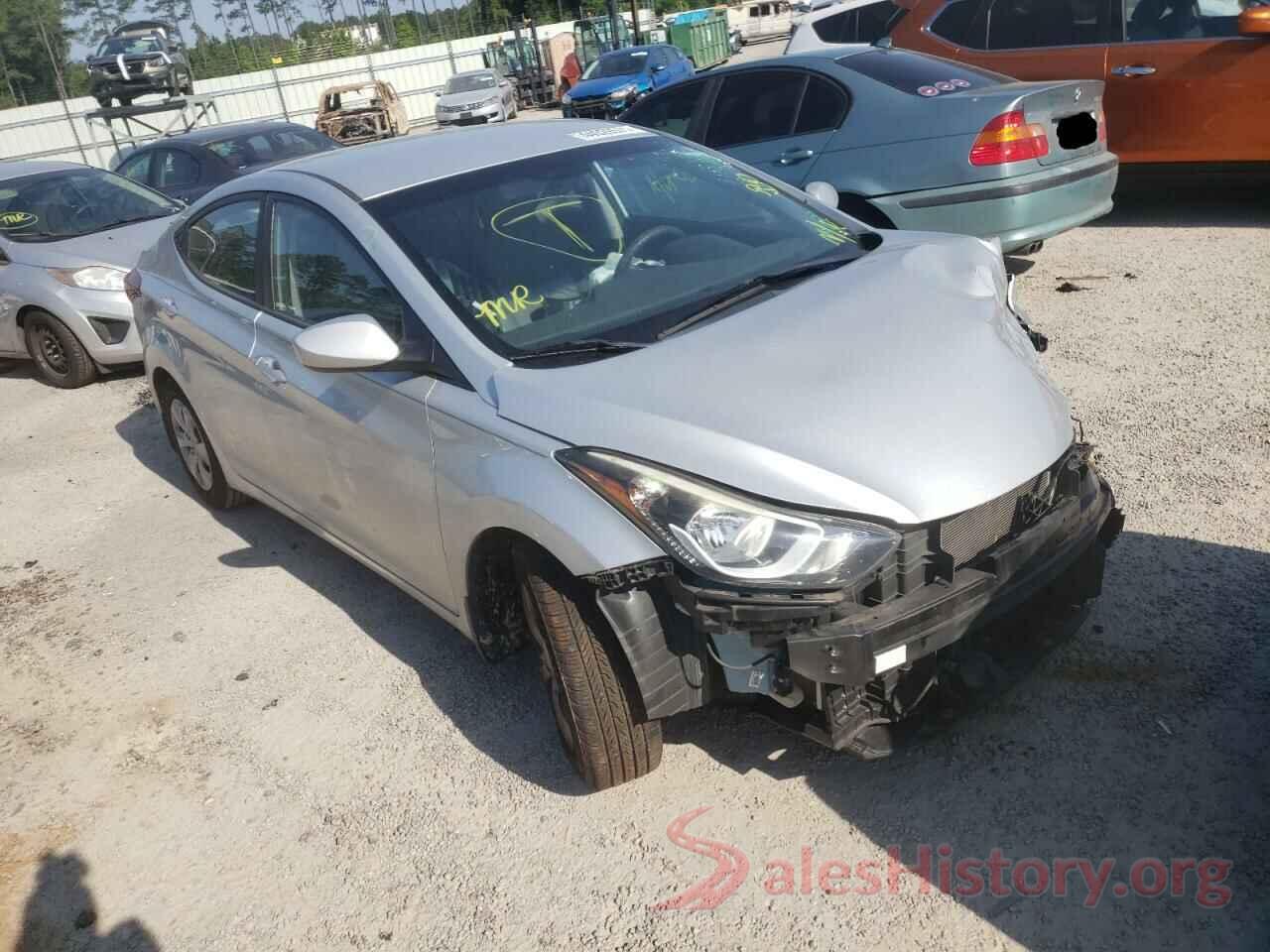 5NPDH4AE7GH755316 2016 HYUNDAI ELANTRA