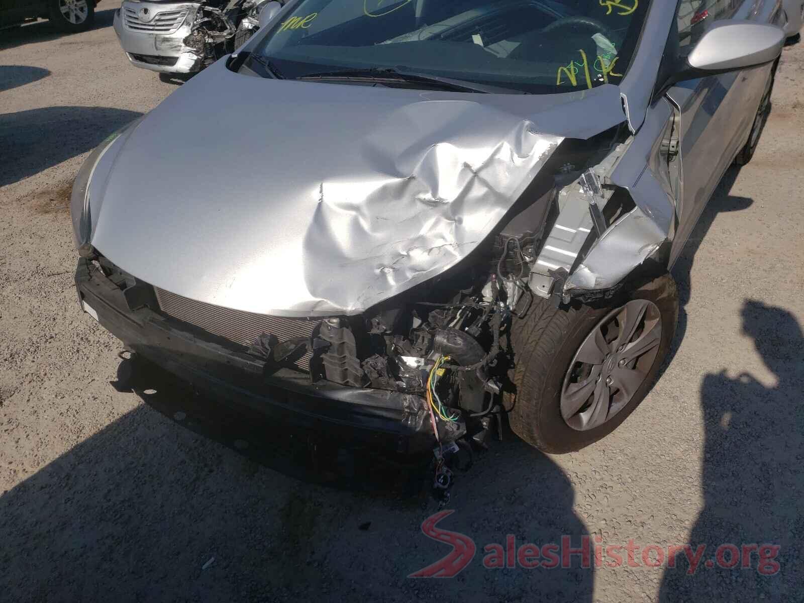 5NPDH4AE7GH755316 2016 HYUNDAI ELANTRA