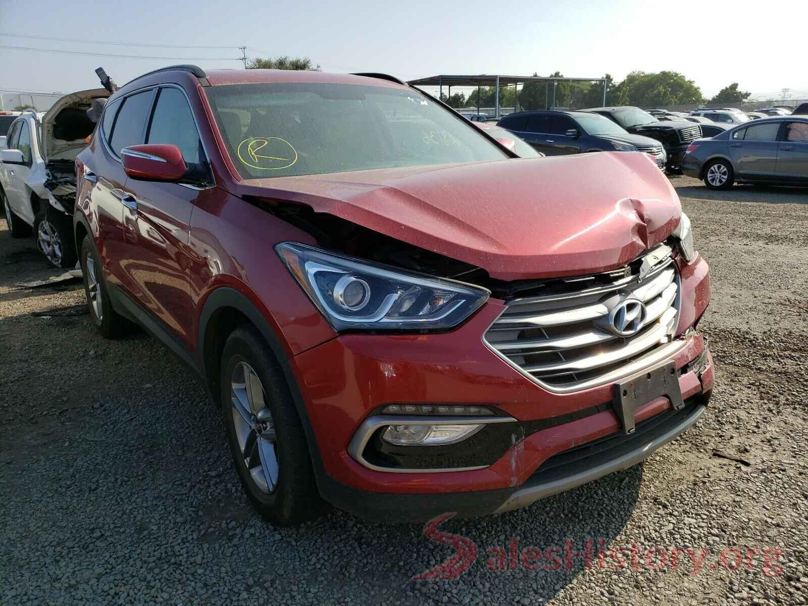 5XYZU3LB7JG523425 2018 HYUNDAI SANTA FE