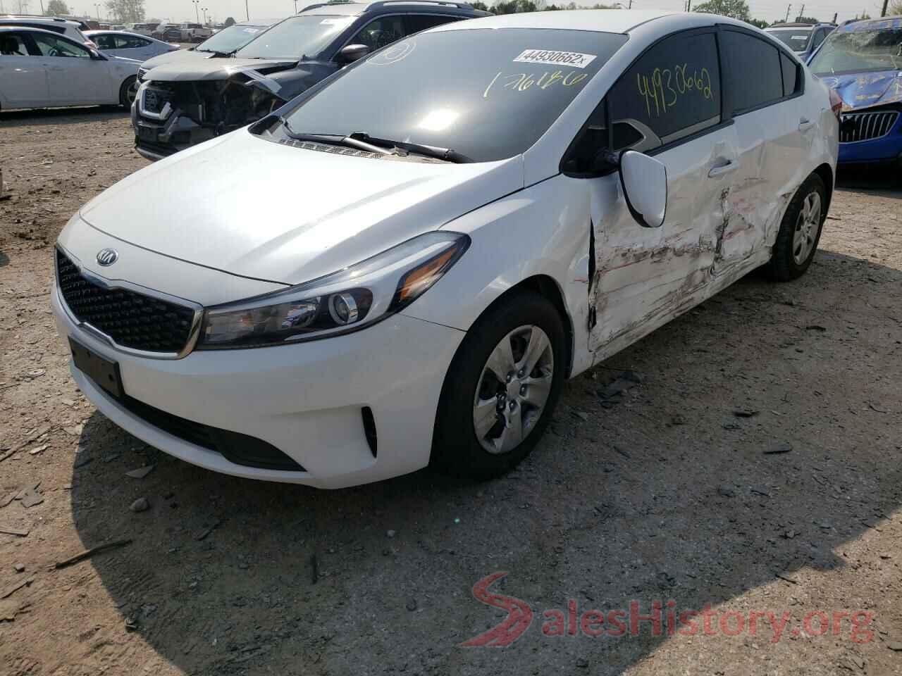 3KPFL4A70JE176186 2018 KIA FORTE