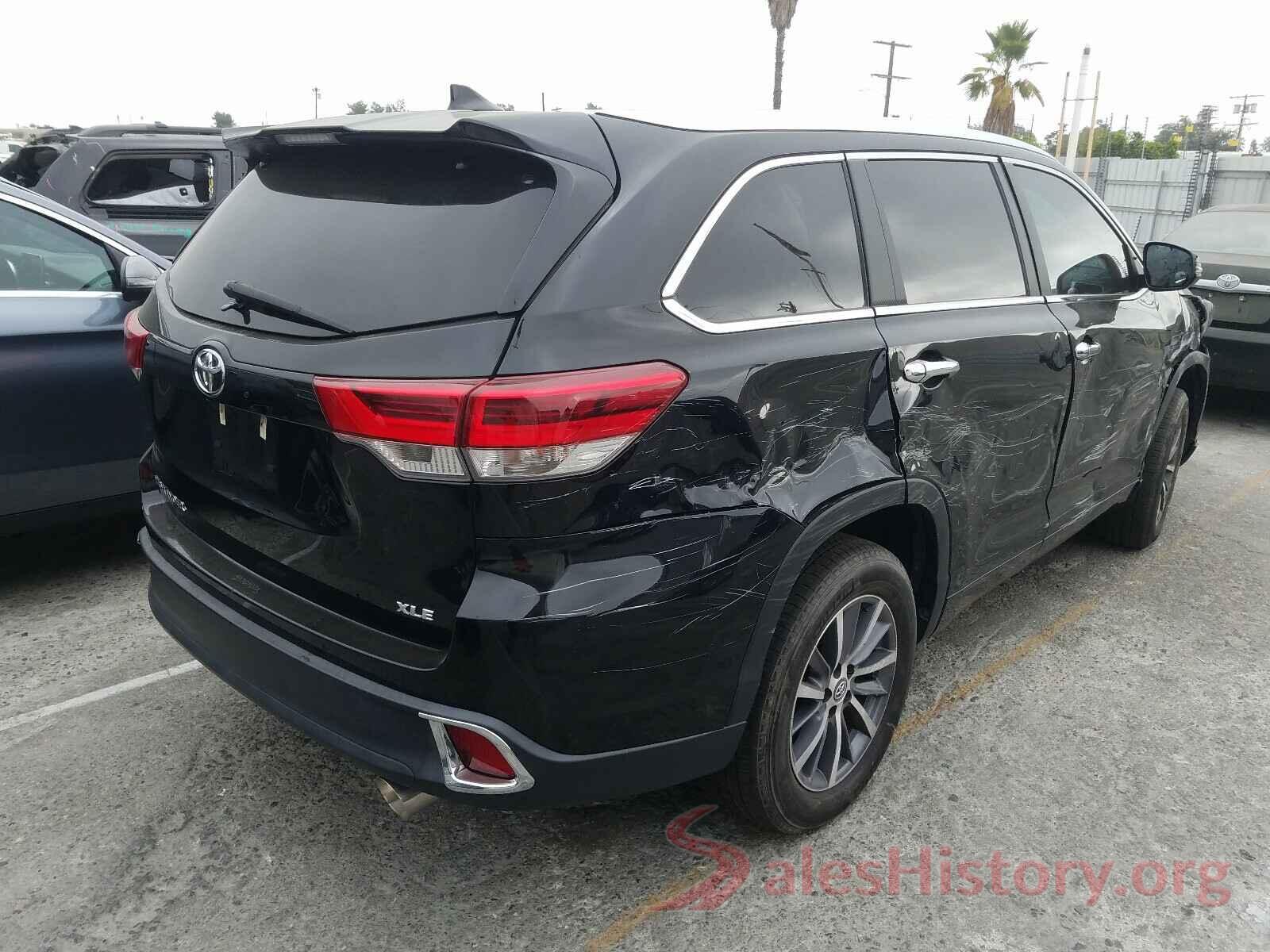 5TDKZRFH6JS288847 2018 TOYOTA HIGHLANDER