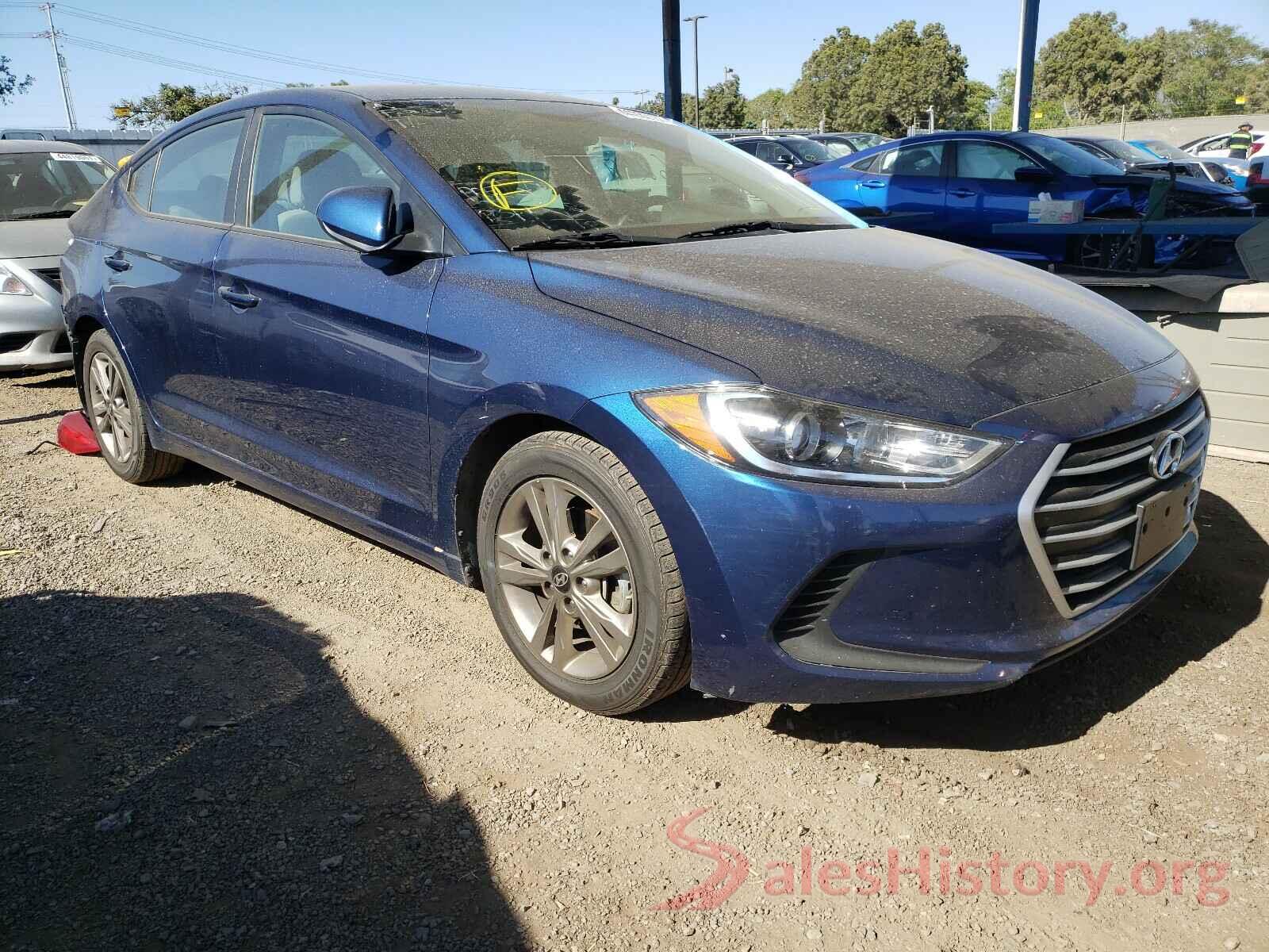 5NPD84LF8JH314503 2018 HYUNDAI ELANTRA