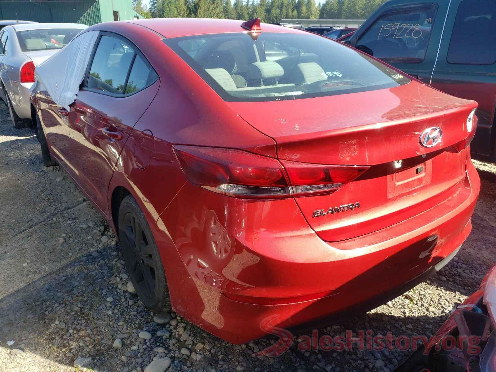 5NPD84LF4HH031039 2017 HYUNDAI ELANTRA