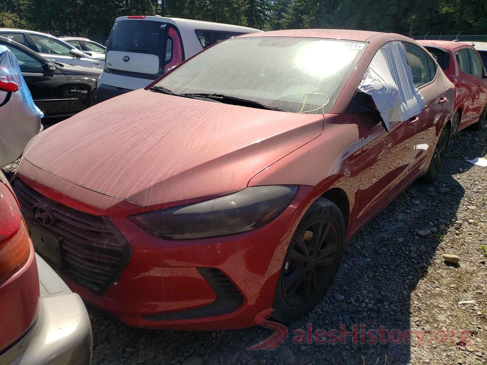 5NPD84LF4HH031039 2017 HYUNDAI ELANTRA