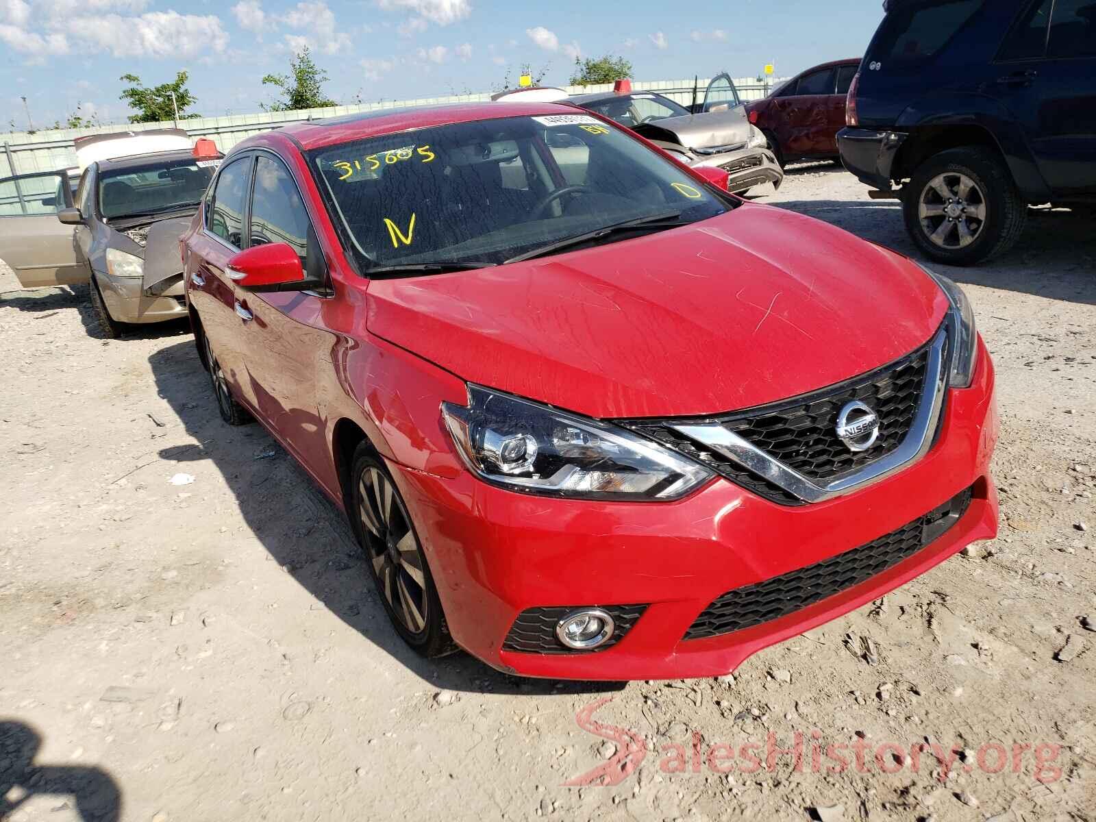 3N1AB7AP0JY315605 2018 NISSAN SENTRA