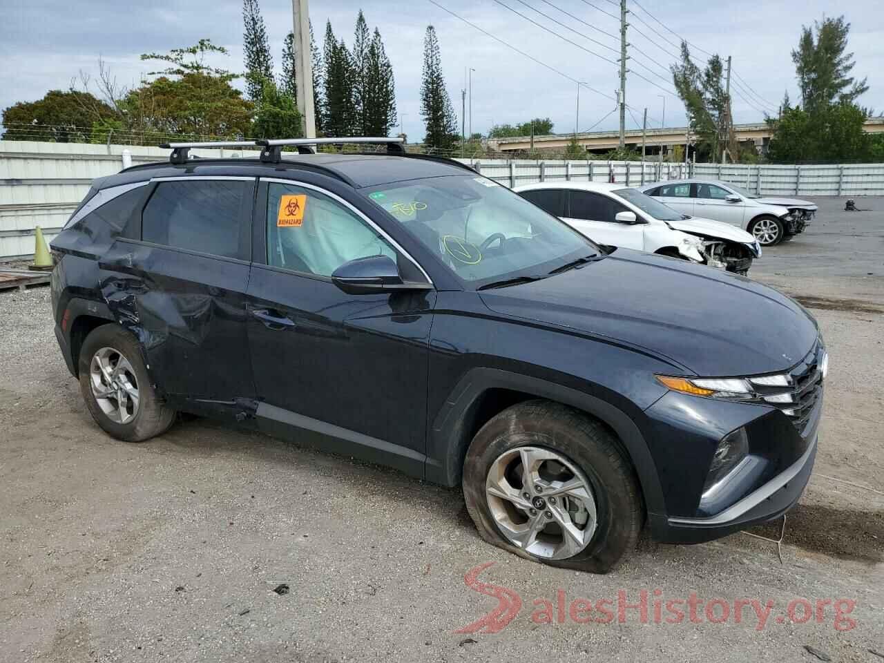 KM8JBCAE5NU166732 2022 HYUNDAI TUCSON