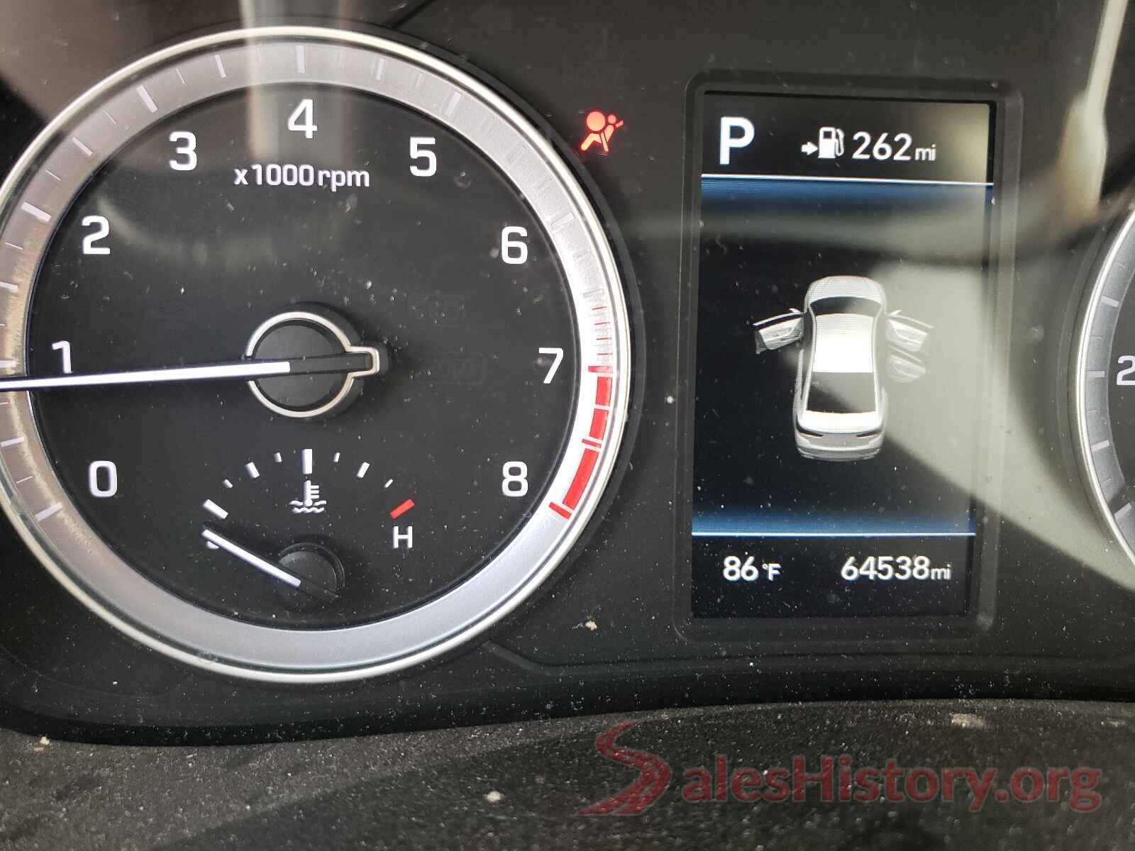 5NPE34AF5KH803738 2019 HYUNDAI SONATA