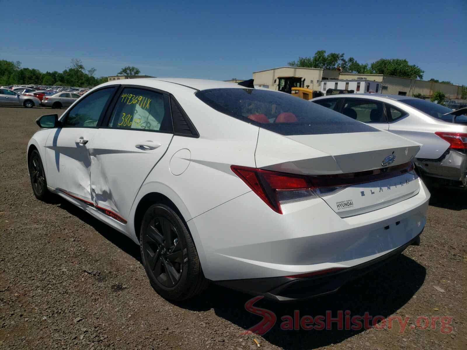 5NPLM4AG1MH000781 2021 HYUNDAI ELANTRA