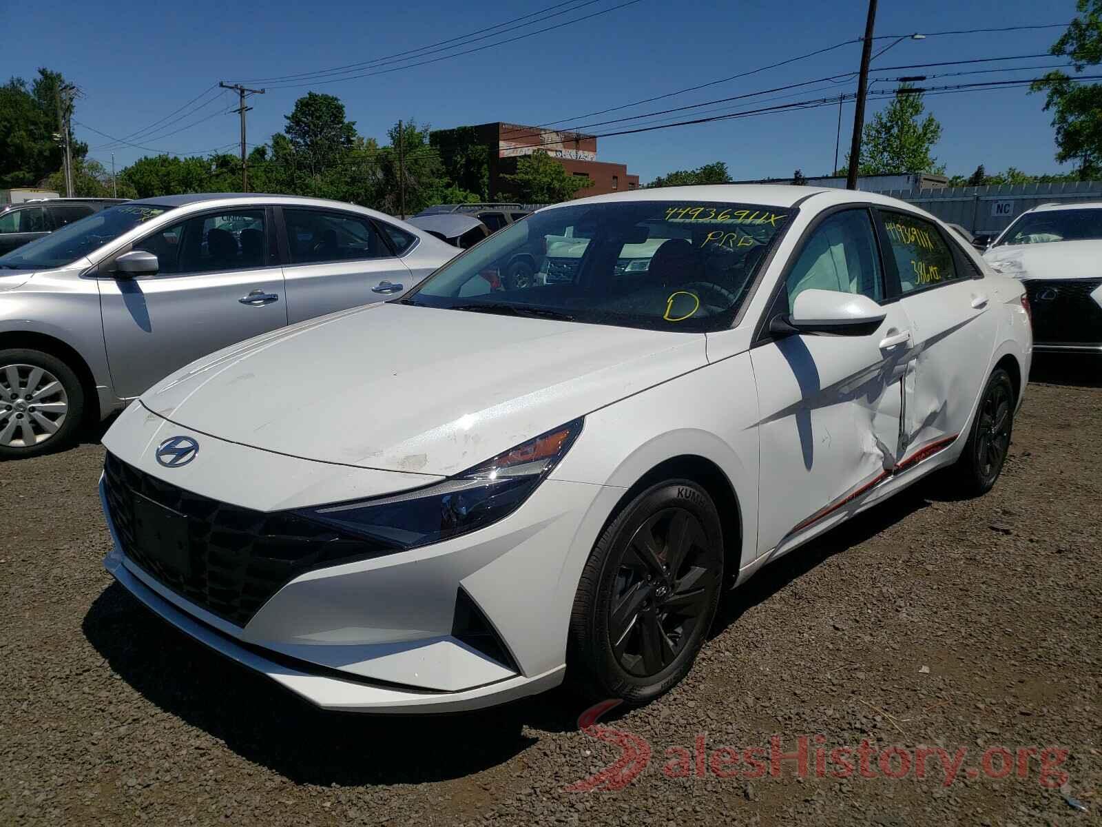 5NPLM4AG1MH000781 2021 HYUNDAI ELANTRA