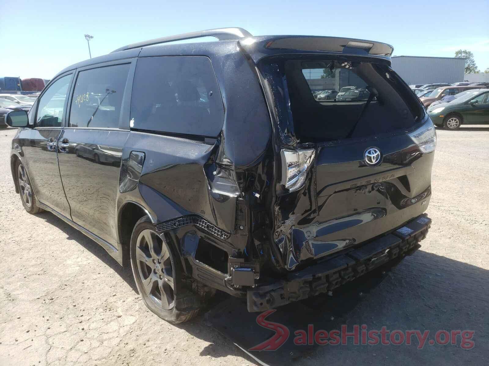 5TDXZ3DC6HS781805 2017 TOYOTA SIENNA