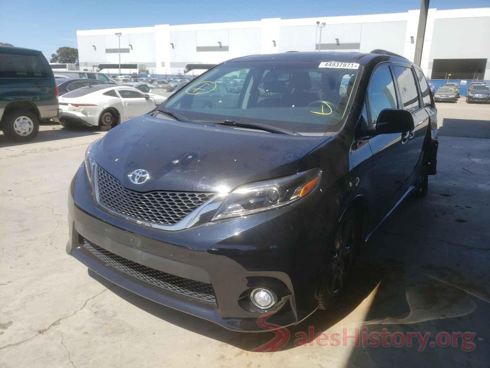 5TDXZ3DC6HS781805 2017 TOYOTA SIENNA