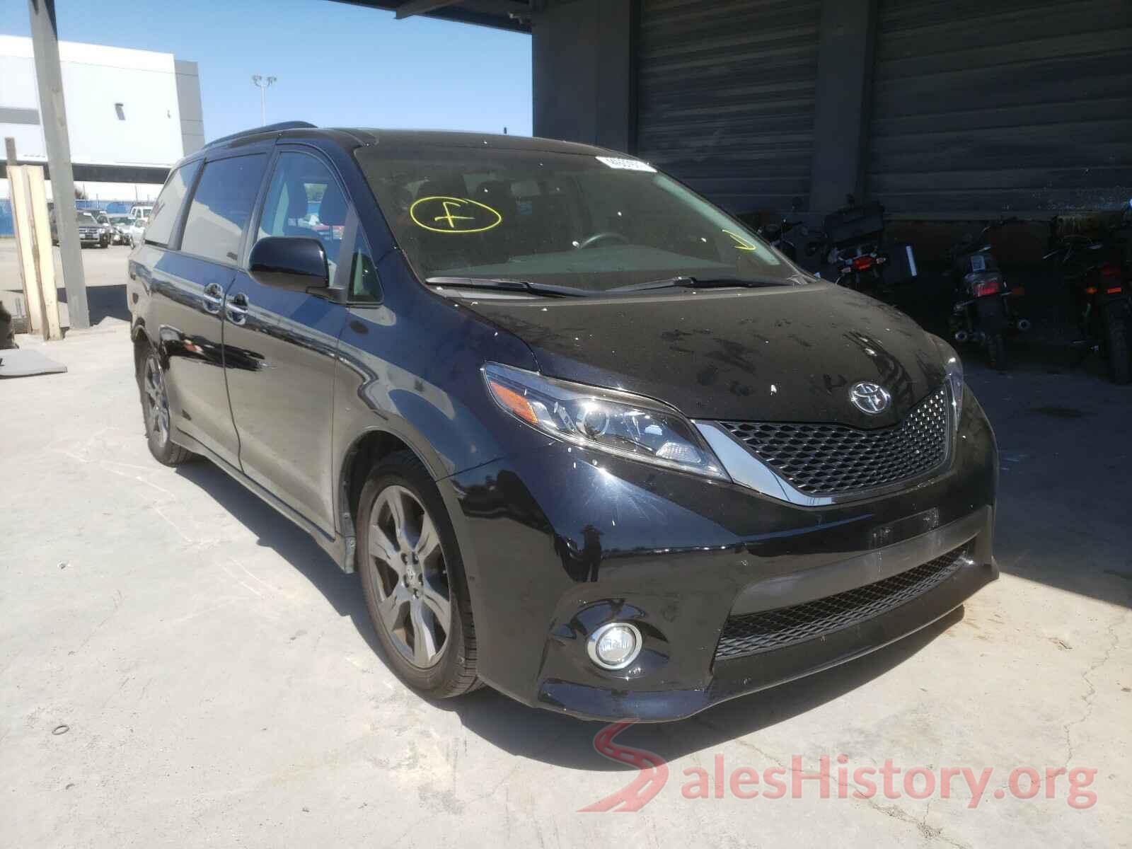 5TDXZ3DC6HS781805 2017 TOYOTA SIENNA