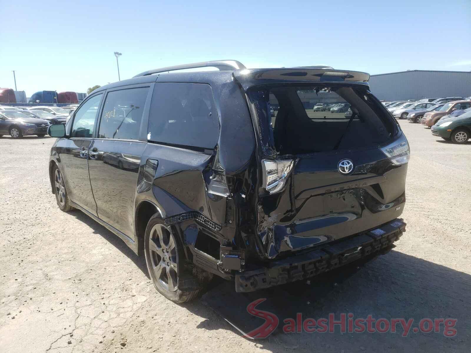 5TDXZ3DC6HS781805 2017 TOYOTA SIENNA