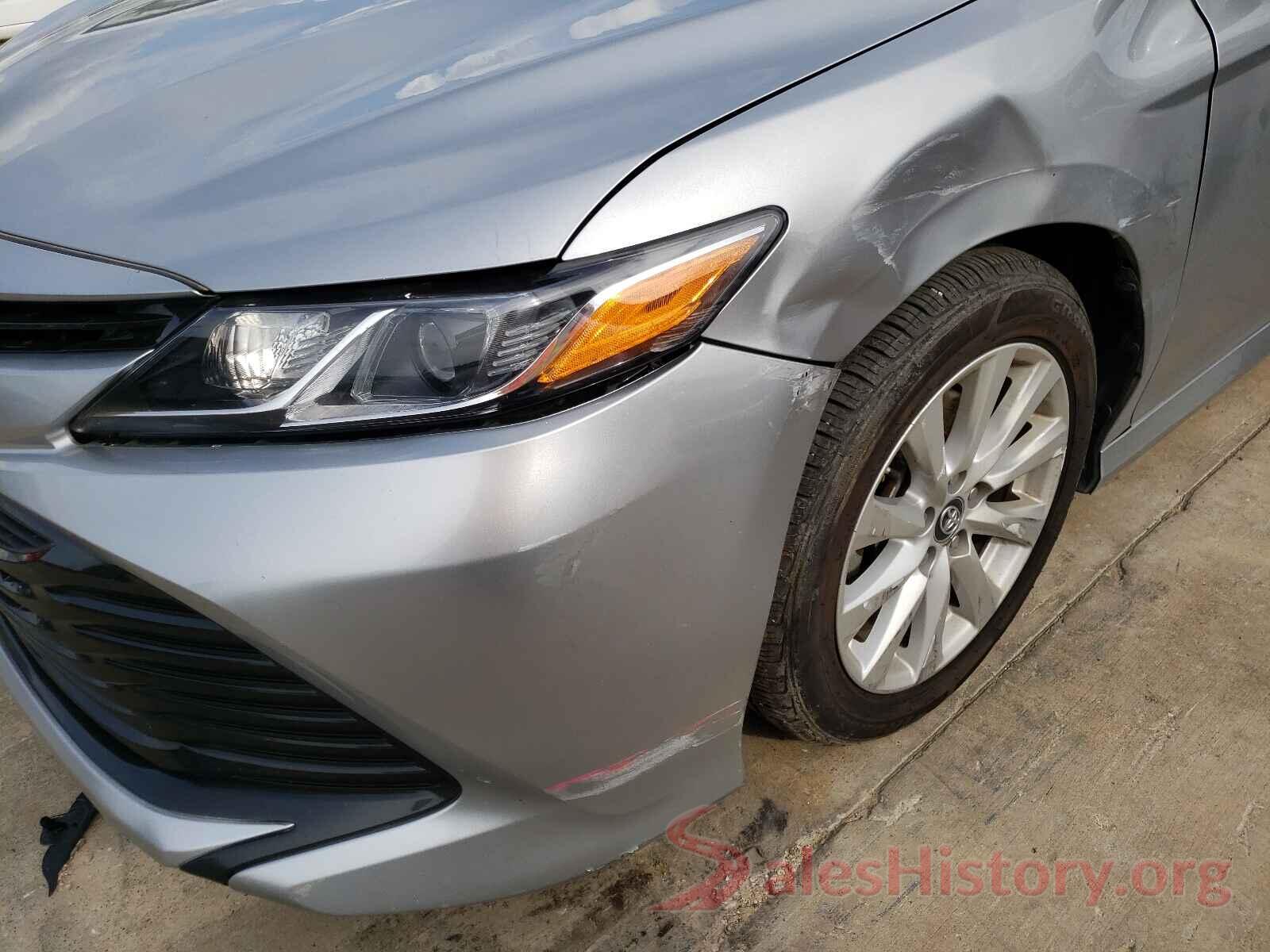 4T1B11HK0KU753732 2019 TOYOTA CAMRY