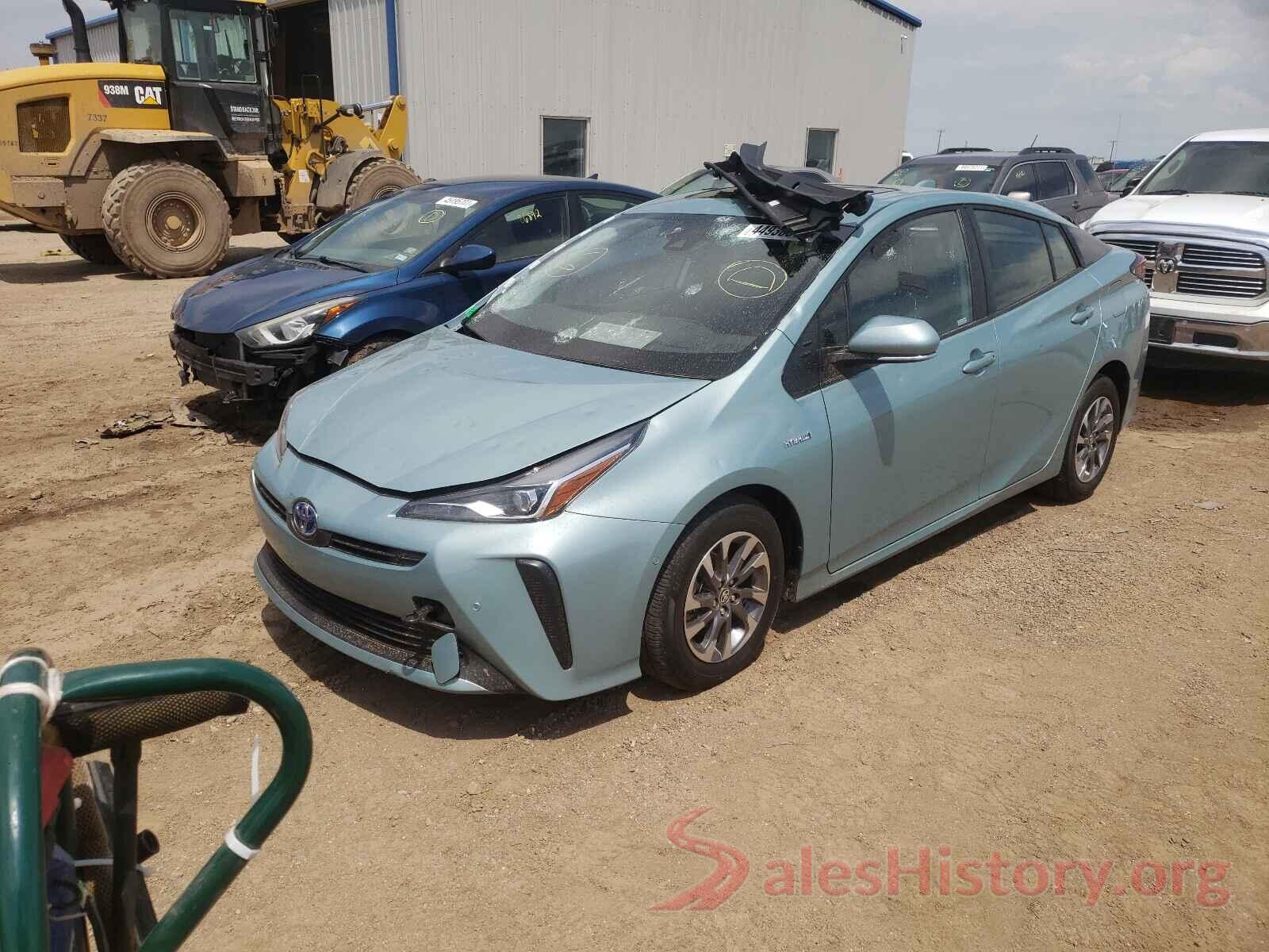 JTDKAMFU1M3134270 2021 TOYOTA PRIUS