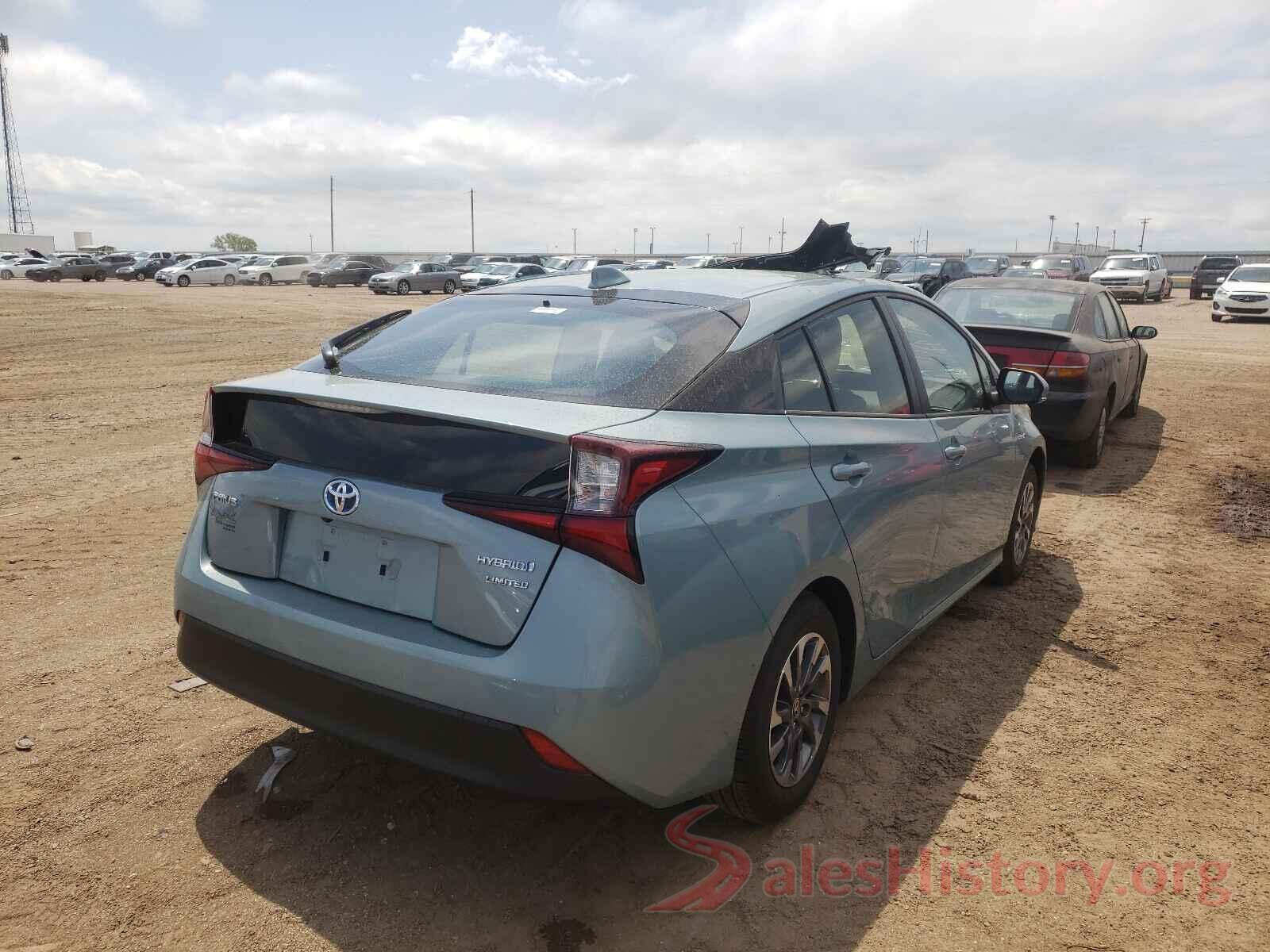 JTDKAMFU1M3134270 2021 TOYOTA PRIUS