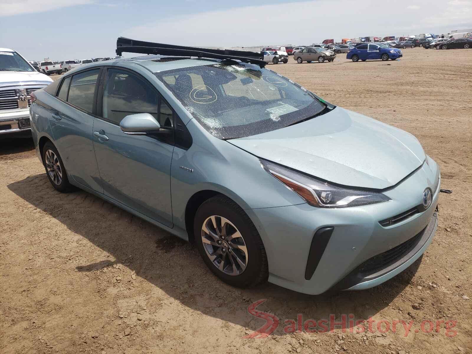 JTDKAMFU1M3134270 2021 TOYOTA PRIUS