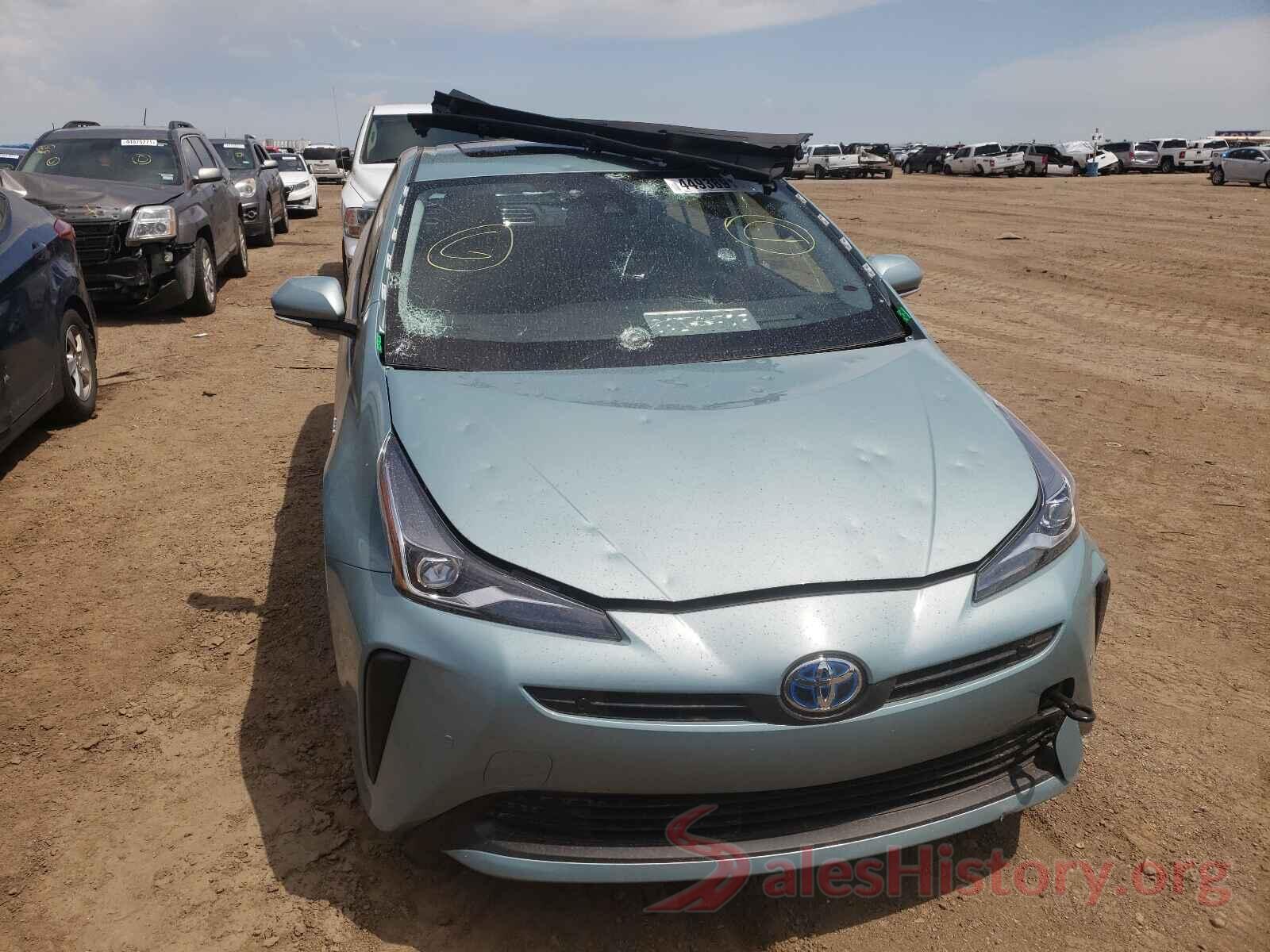 JTDKAMFU1M3134270 2021 TOYOTA PRIUS