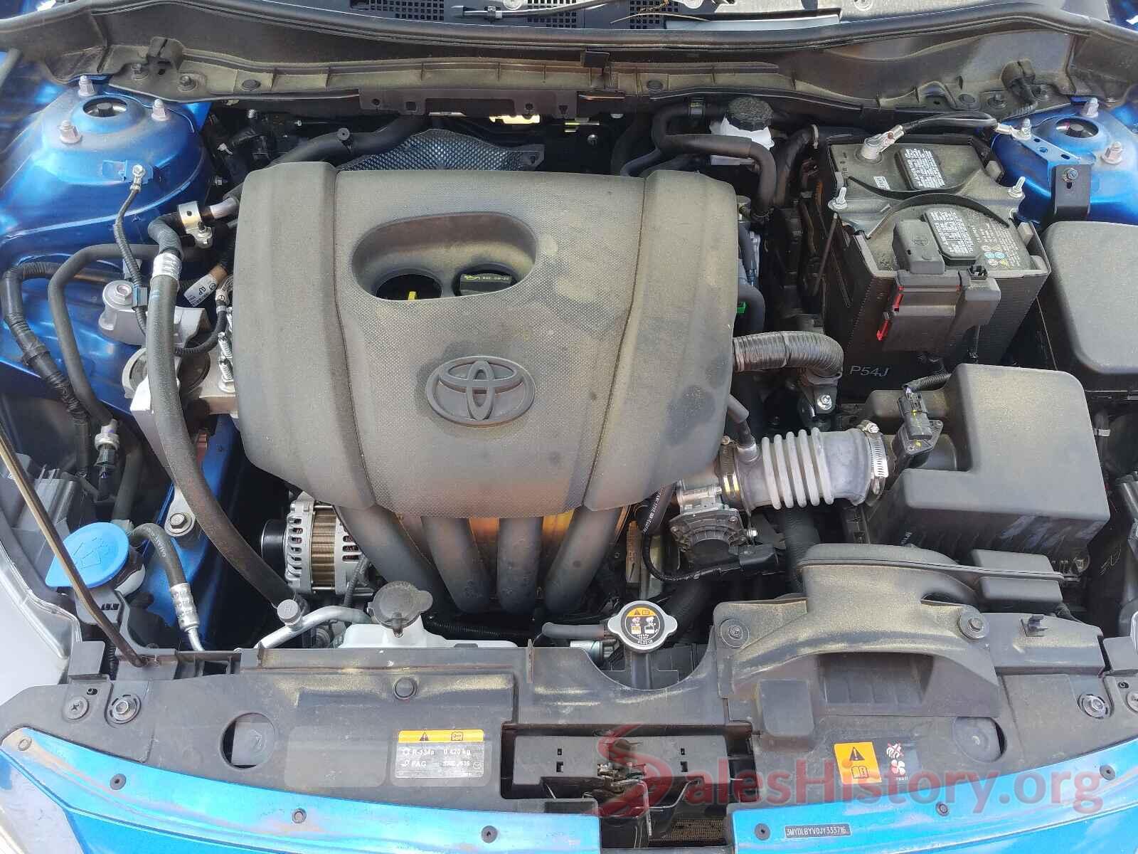 3MYDLBYV0JY333716 2018 TOYOTA YARIS