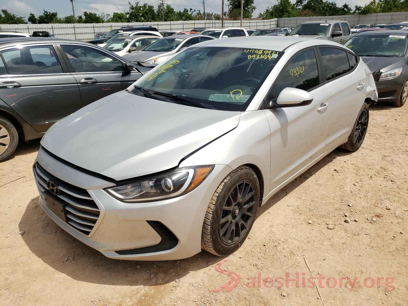 KMHD74LF6HU093188 2017 HYUNDAI ELANTRA