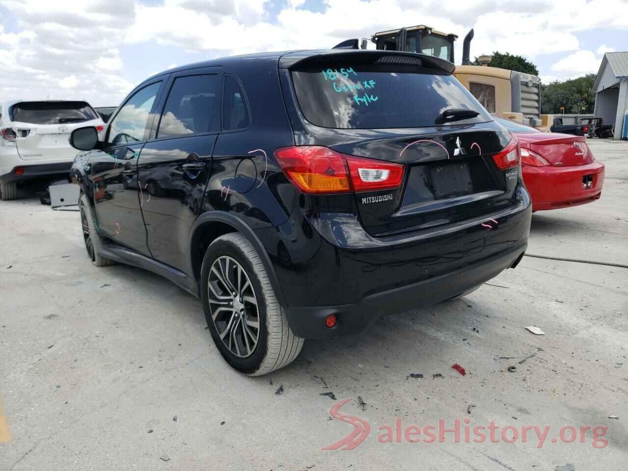 JA4AP3AU4HZ022457 2017 MITSUBISHI OUTLANDER