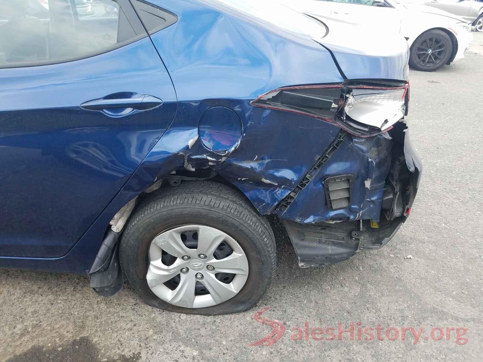 5NPDH4AE5GH763639 2016 HYUNDAI ELANTRA