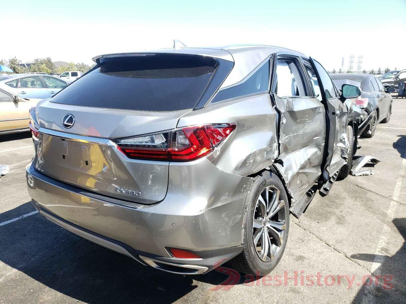 2T2HZMAA8LC158082 2020 LEXUS RX350