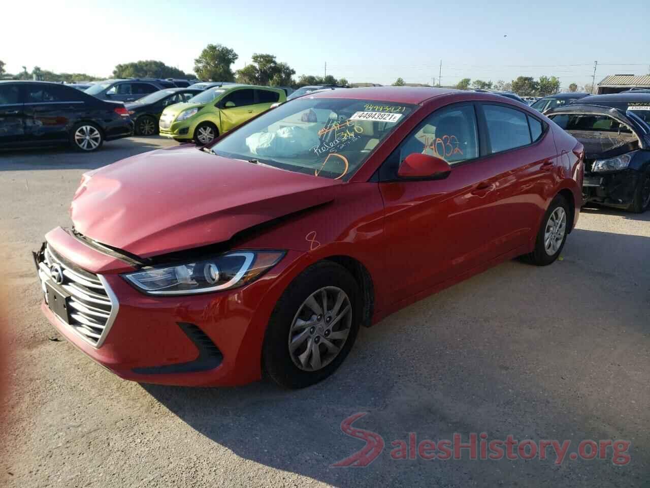 5NPD74LF5HH166131 2017 HYUNDAI ELANTRA