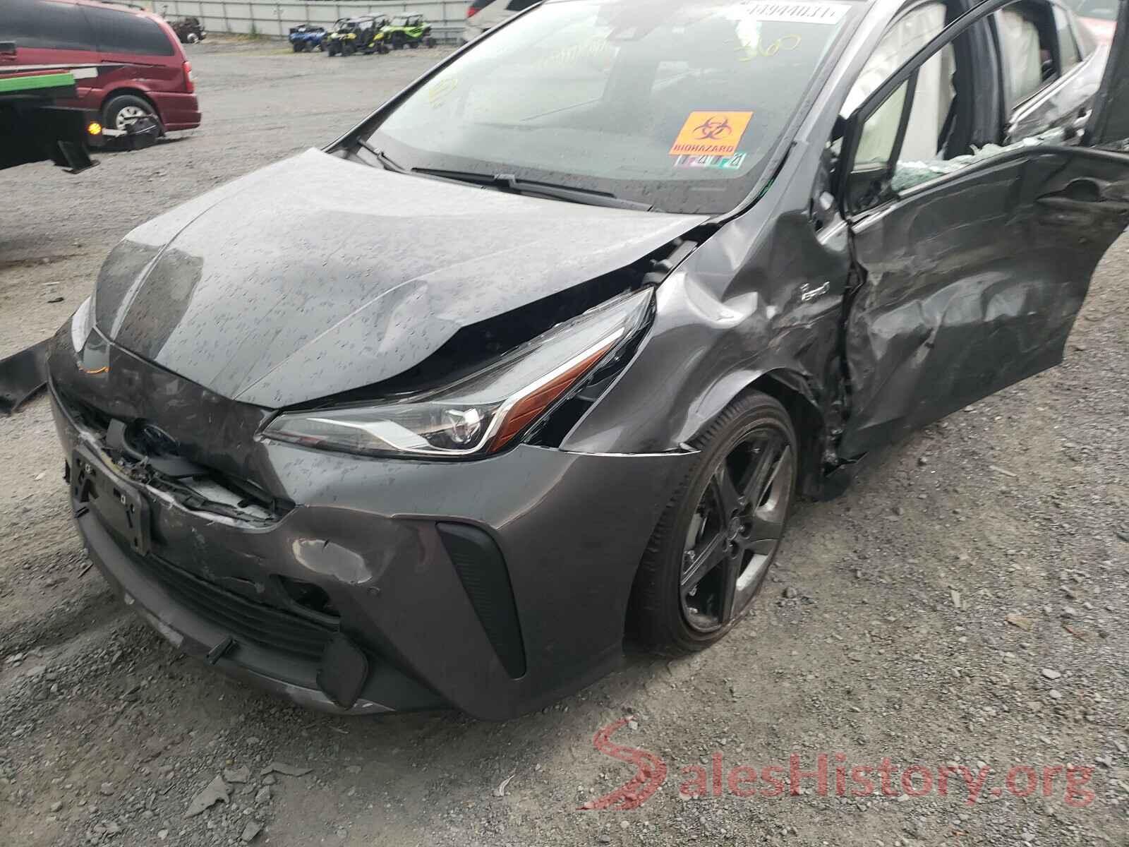 JTDKARFU7L3121650 2020 TOYOTA PRIUS