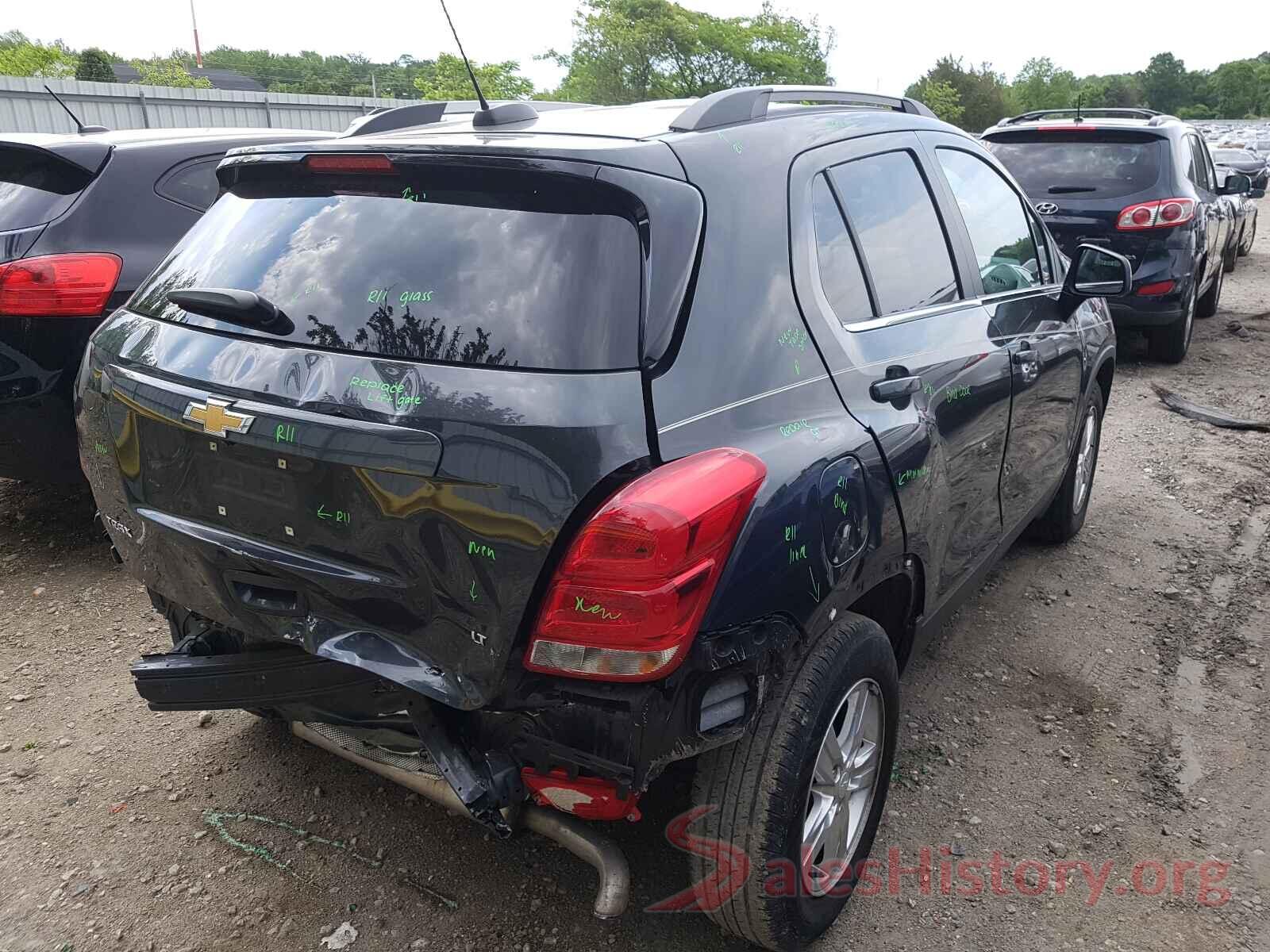 3GNCJLSB8JL416996 2018 CHEVROLET TRAX