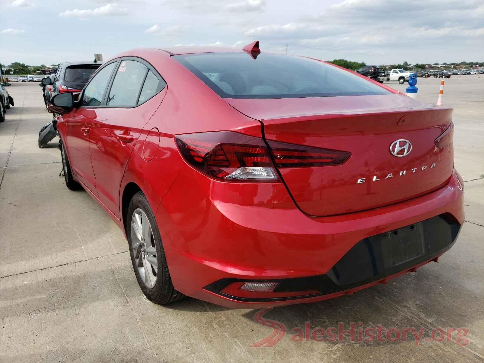 5NPD84LF8LH580834 2020 HYUNDAI ELANTRA