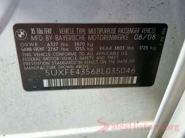5UXFE43568L035046 2008 BMW X5
