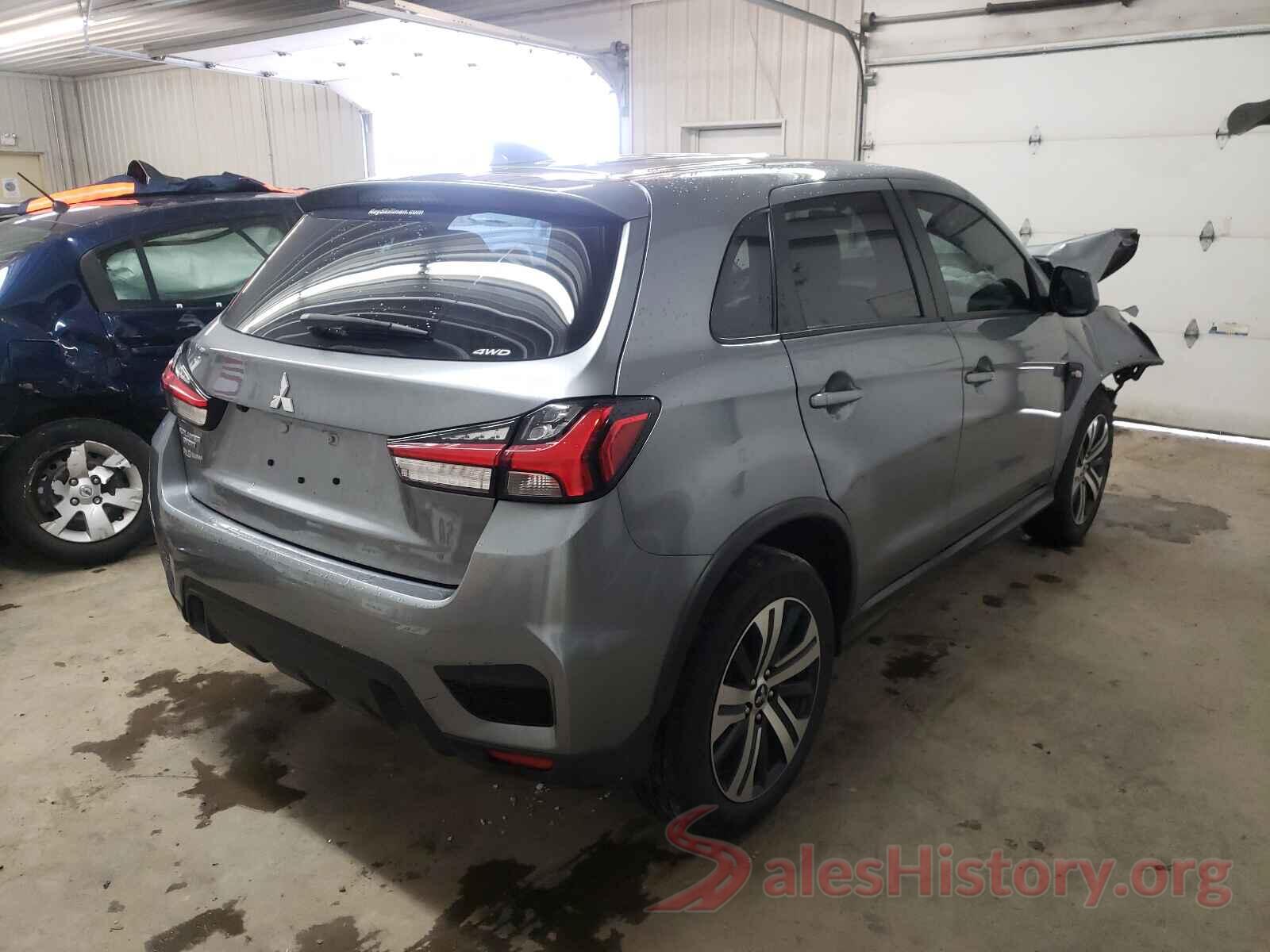 JA4AR3AU3LU027021 2020 MITSUBISHI OUTLANDER