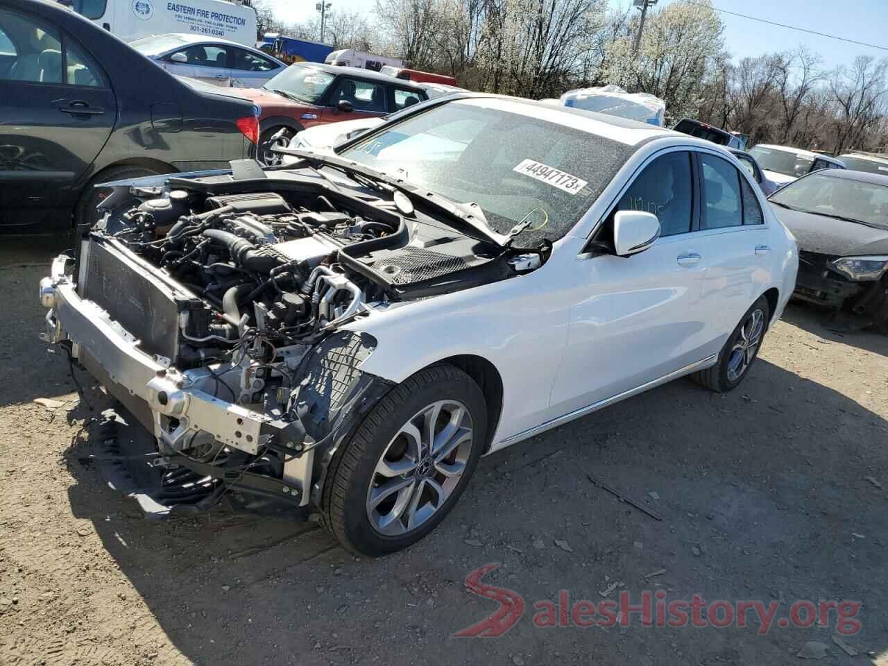 55SWF4KB9JU256816 2018 MERCEDES-BENZ C-CLASS