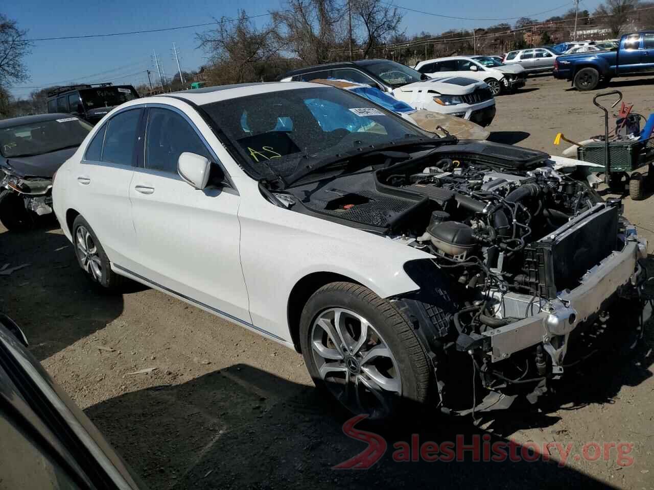 55SWF4KB9JU256816 2018 MERCEDES-BENZ C-CLASS