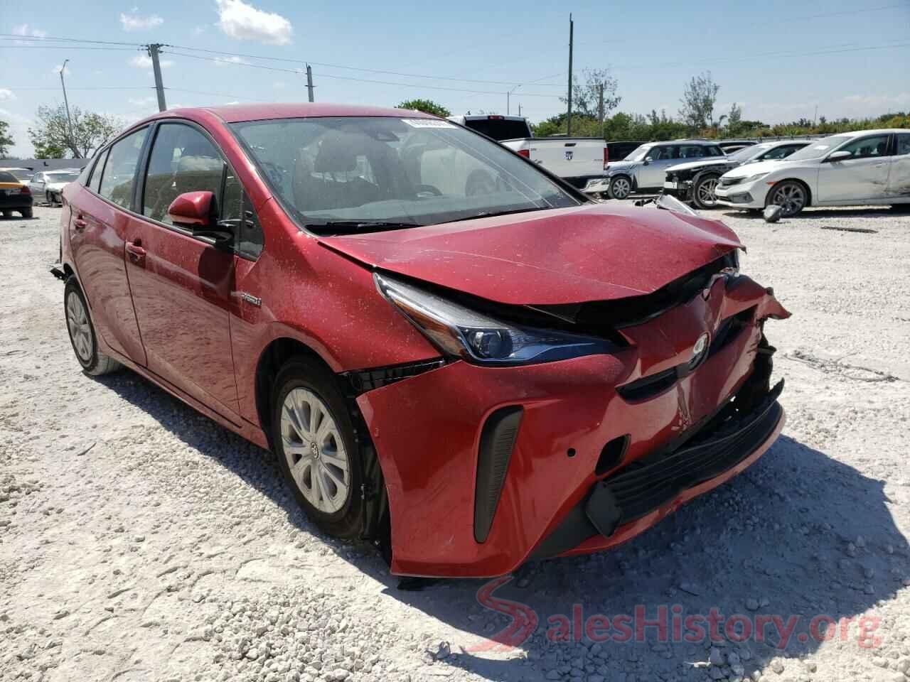 JTDKARFU7K3084937 2019 TOYOTA PRIUS