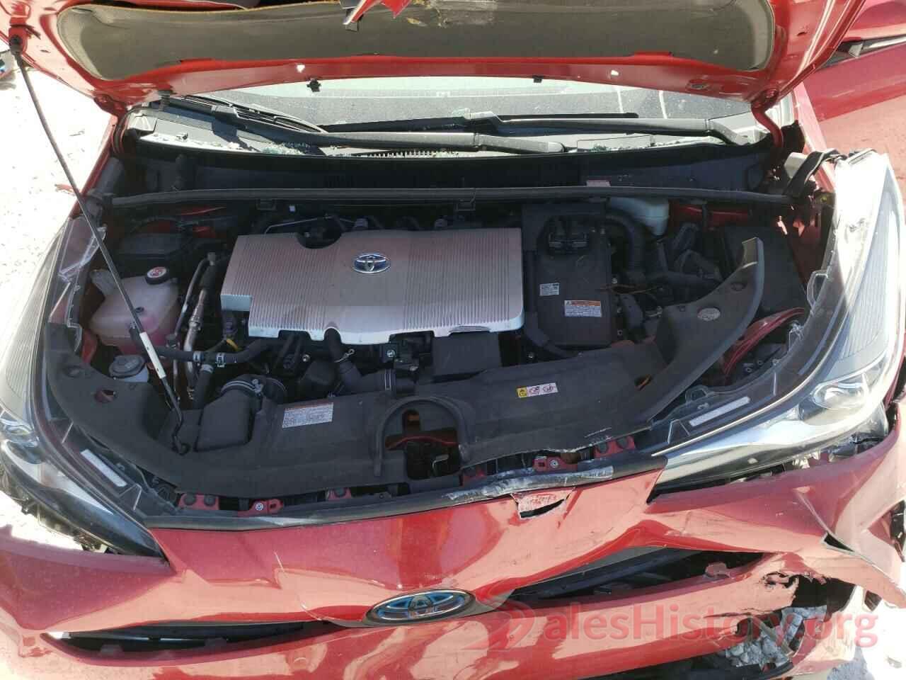 JTDKARFU7K3084937 2019 TOYOTA PRIUS