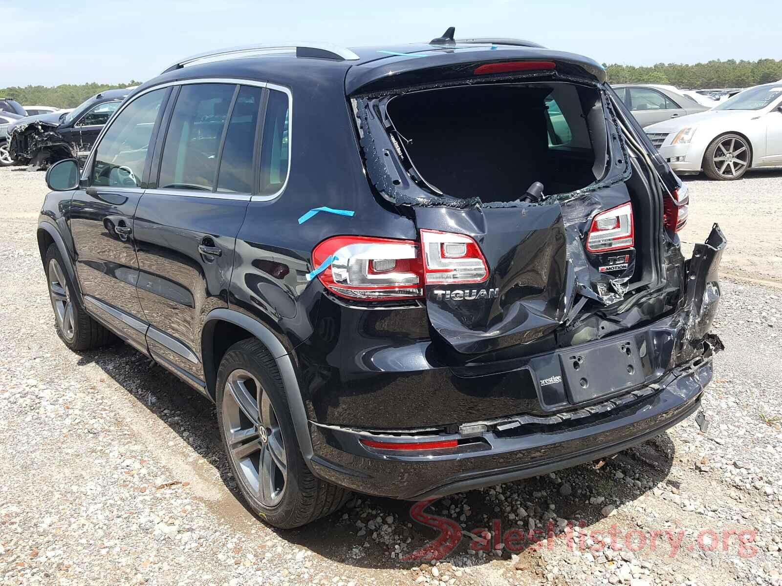 WVGUV7AX8HW505652 2017 VOLKSWAGEN TIGUAN