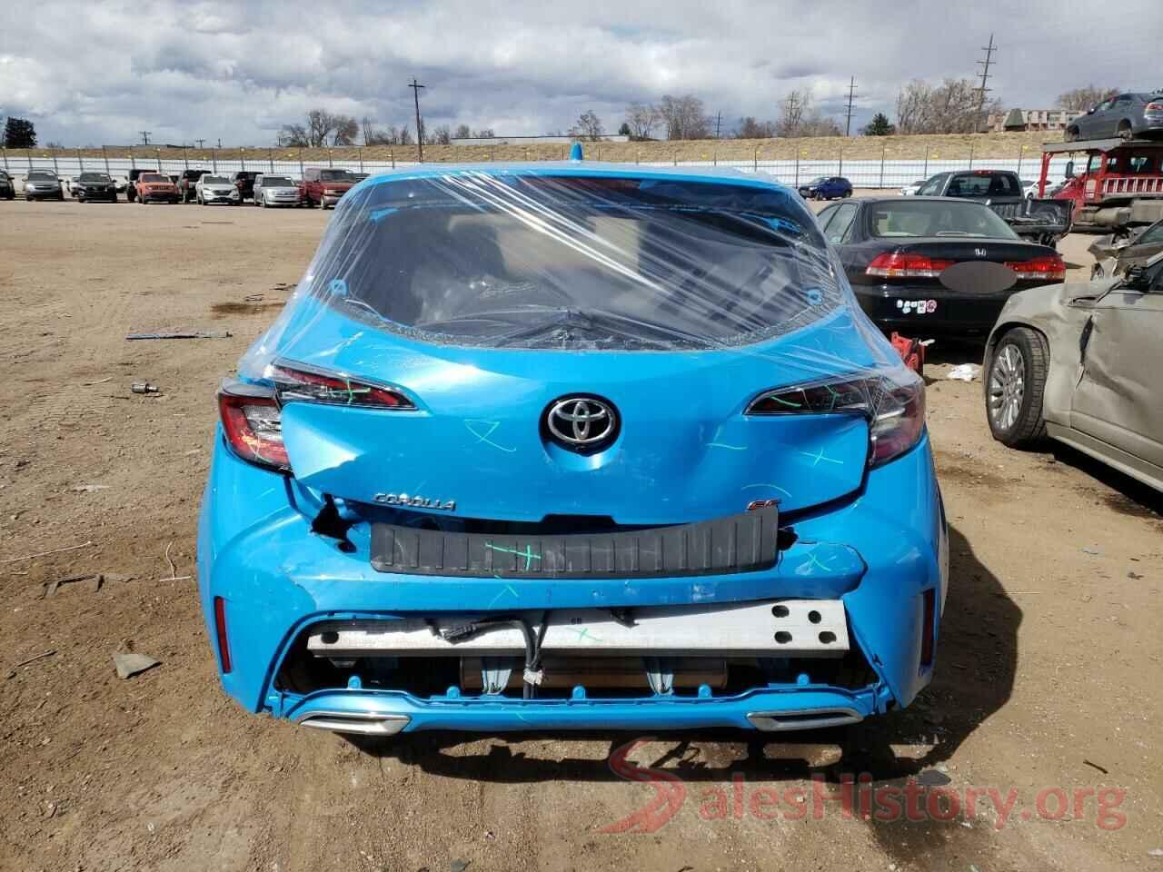 JTNK4RBE0K3058312 2019 TOYOTA COROLLA